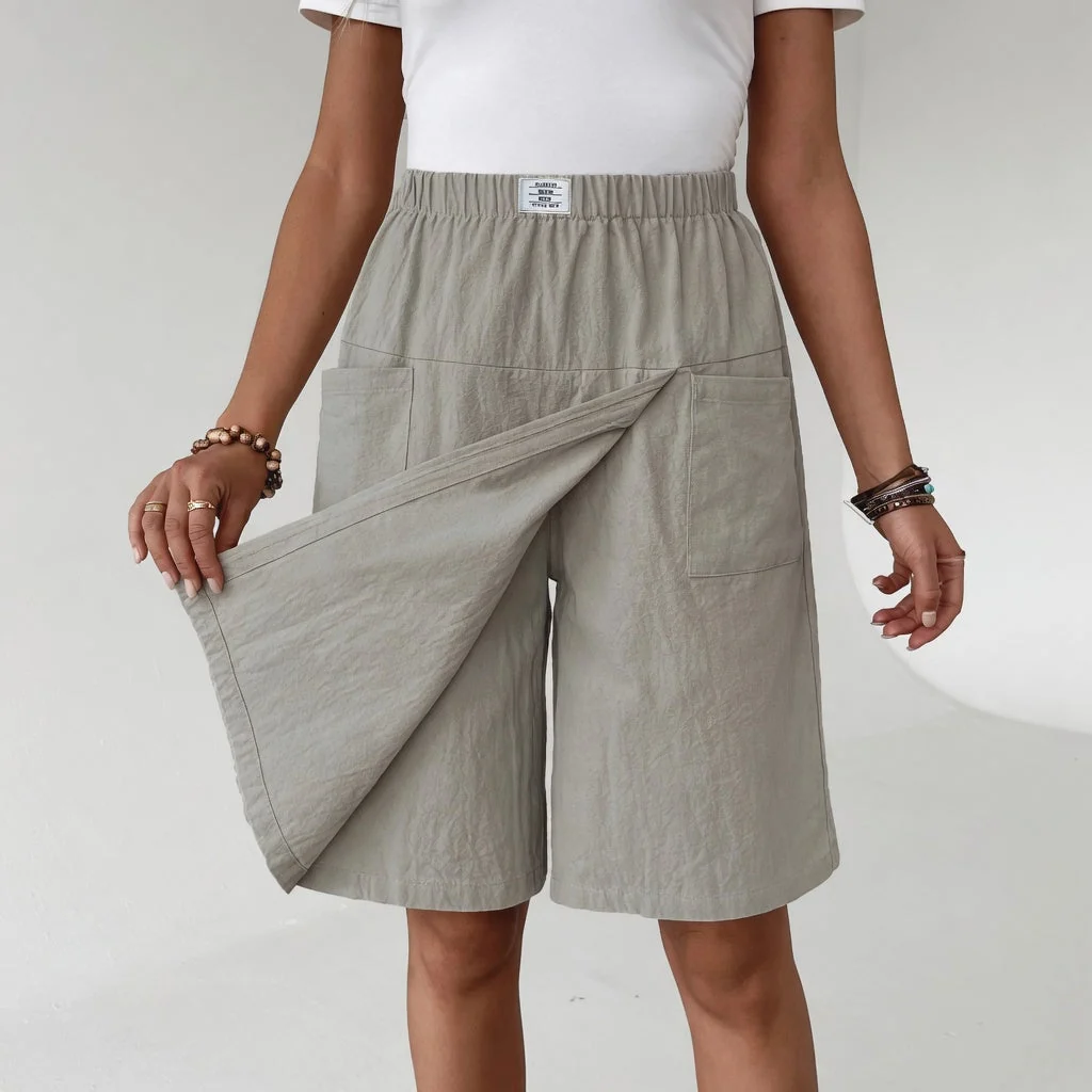 Jennie | Falda corta con envoltura para Mujer - Imagen 2