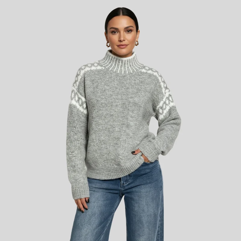 Belle Hiver – suéter de invierno atemporal con una apariencia elegante - Imagen 2