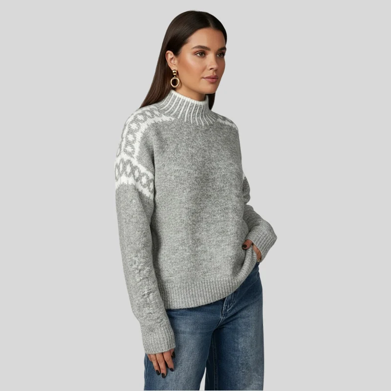 Belle Hiver – suéter de invierno atemporal con una apariencia elegante - Imagen 3