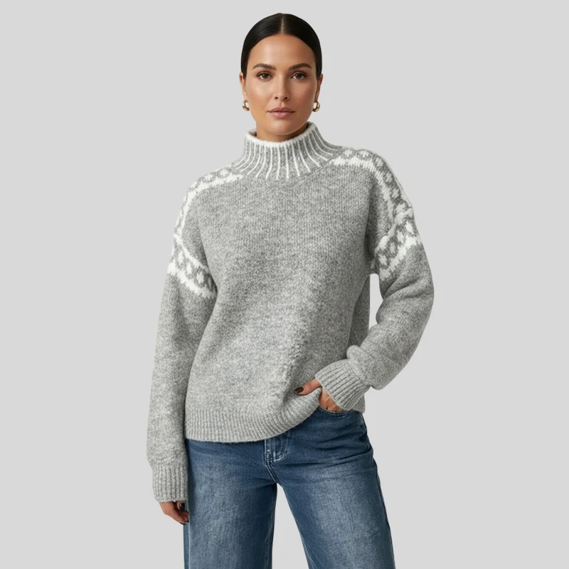 Belle Hiver – suéter de invierno atemporal con una apariencia elegante - Imagen 4