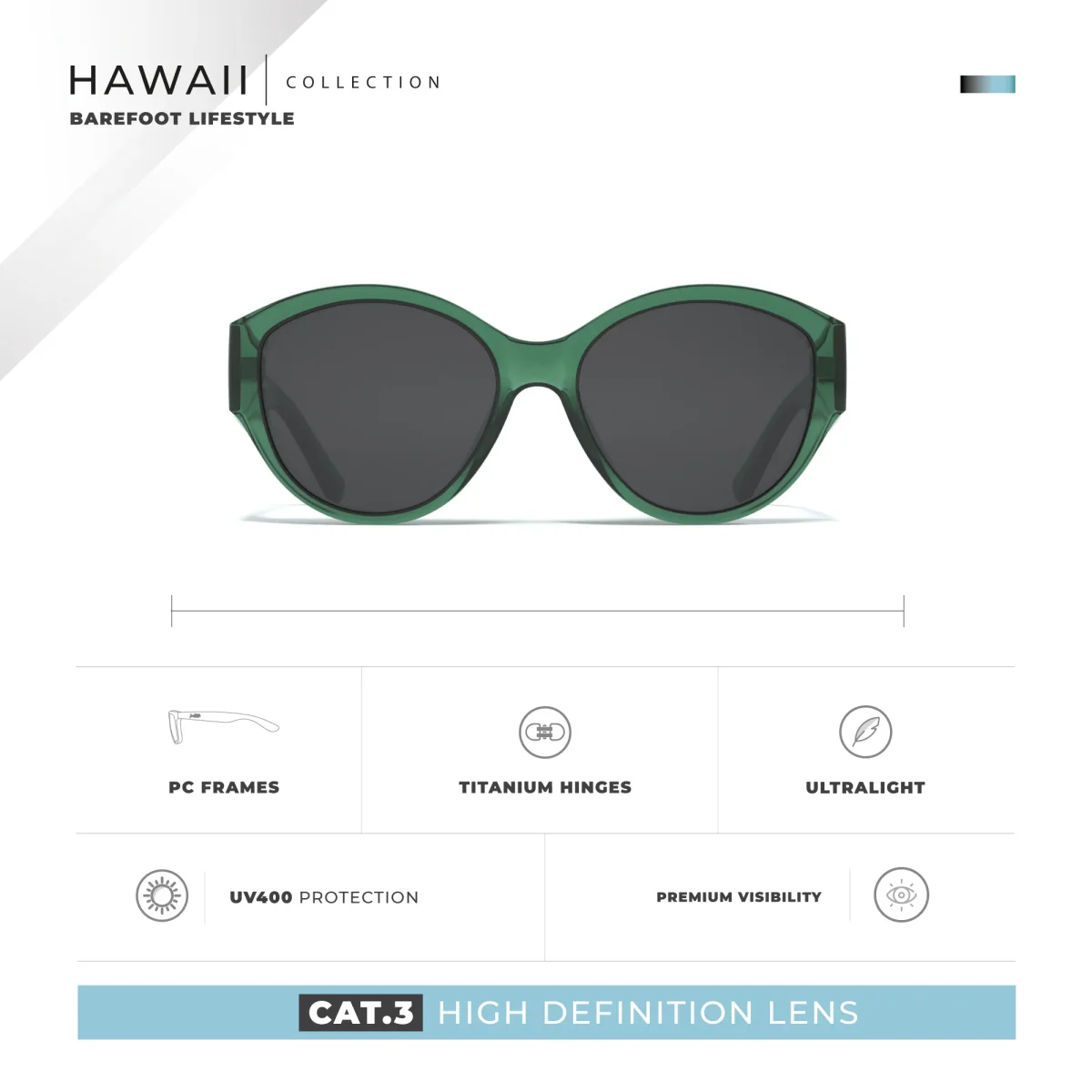 Hawaii Green / Black - Imagen 7