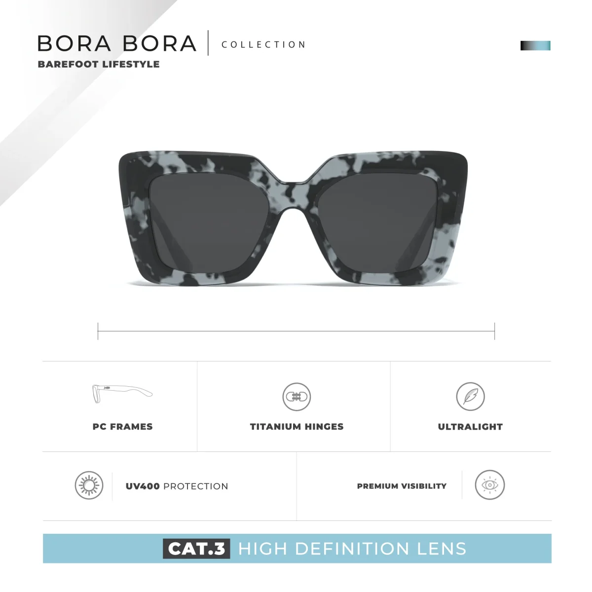 Bora Bora Tortoise / Black - Imagen 7