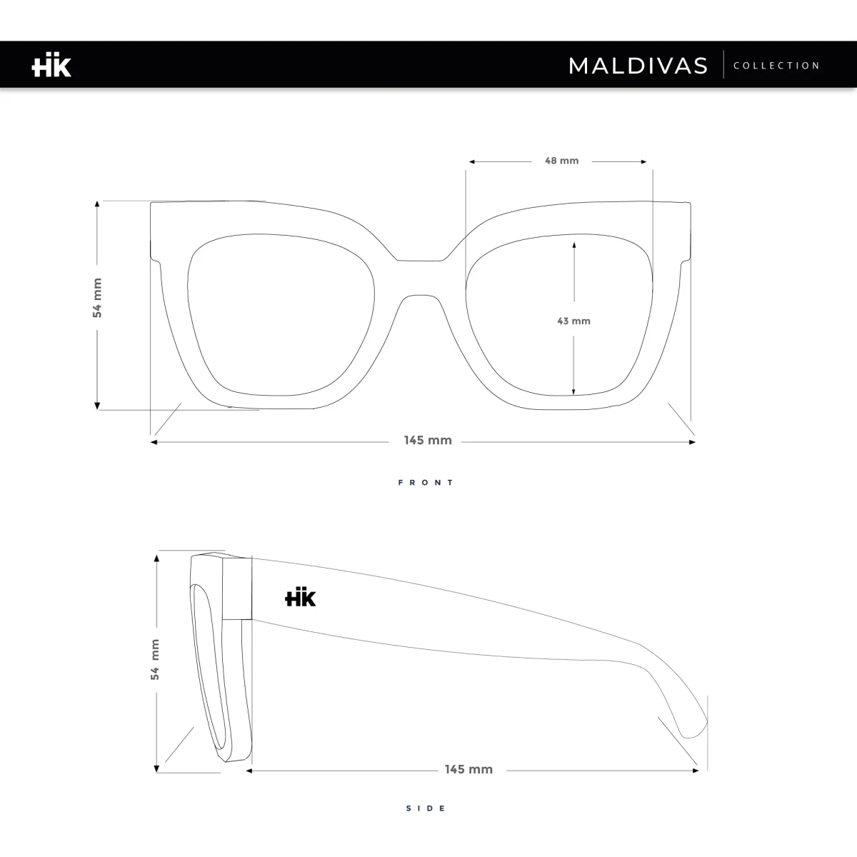 Maldivas Black / Black - Imagen 8