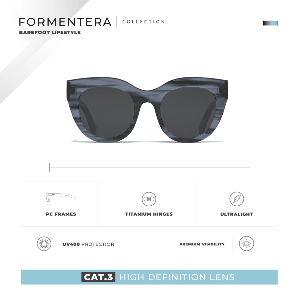 Formentera Blue / Black - Imagen 7