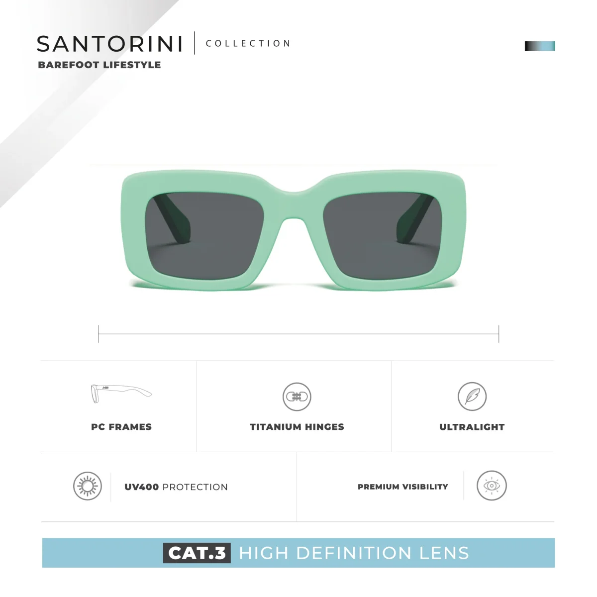 Santorini Green / Black - Imagen 7