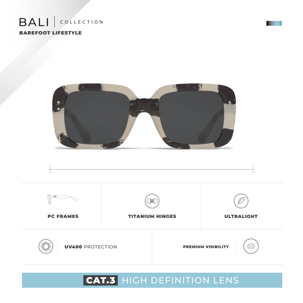 Bali Tortoise / Black - Imagen 7