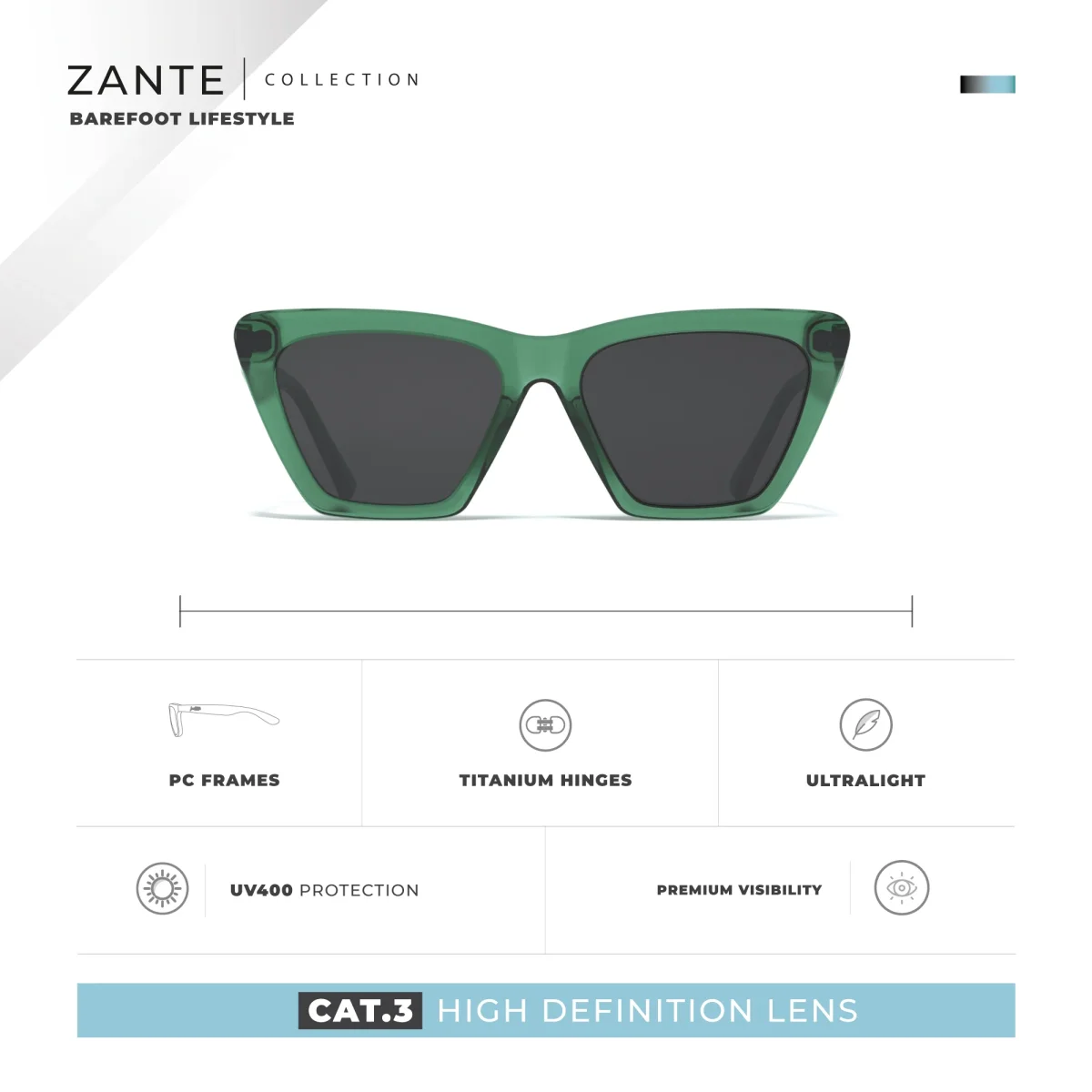 Zante Green / Black - Imagen 7