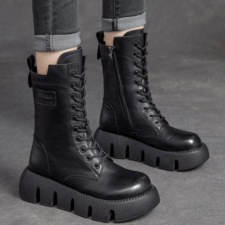 Botas Karina™ Cuero Vegano | Diseño Clásico - Imagen 7