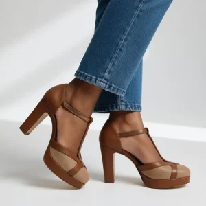 Maëlyne -  Zapatos de tacón retro elegancia con soporte ergonómico para Mujer