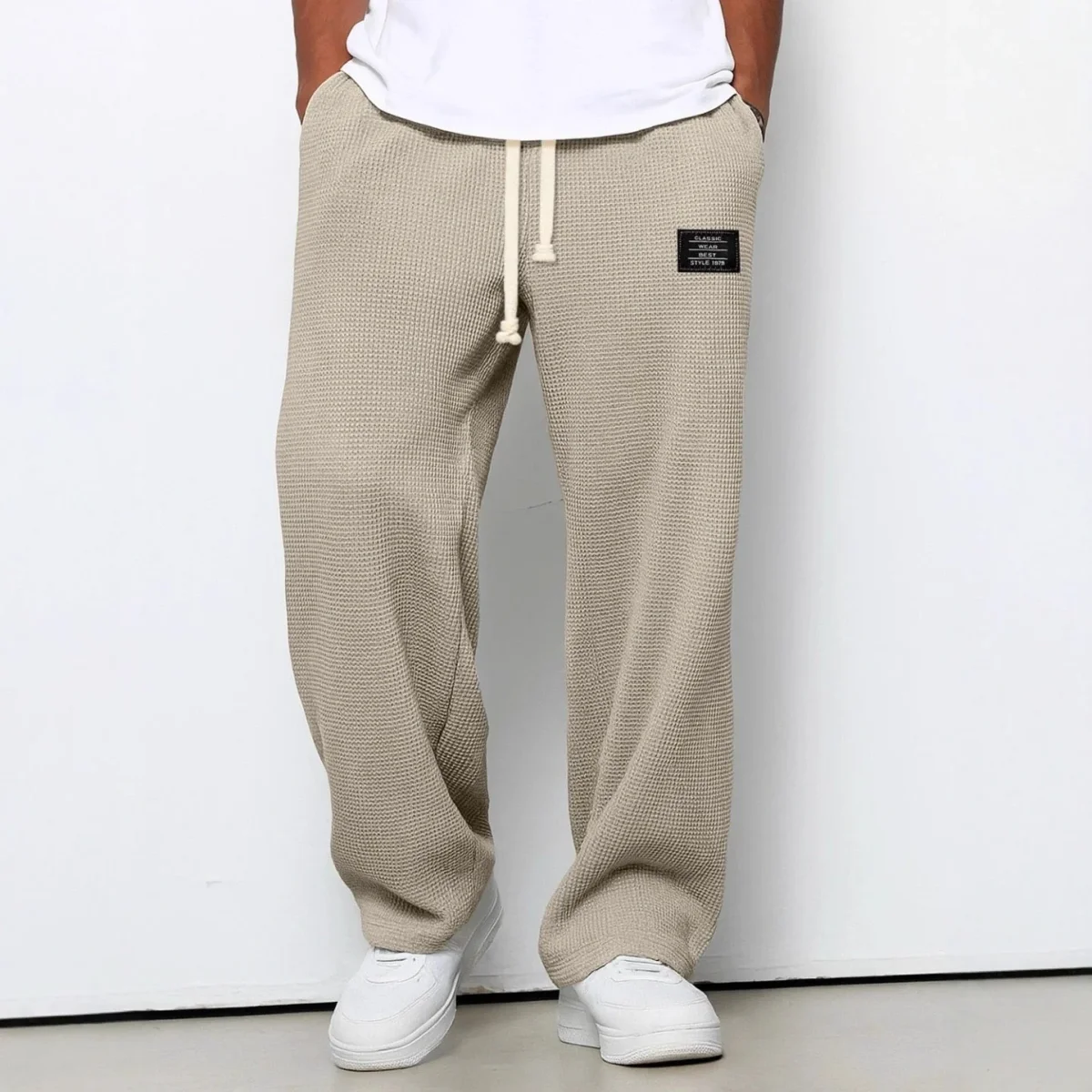 Samuel | Pantalones de pierna ancha con cintura ajustable - Imagen 5
