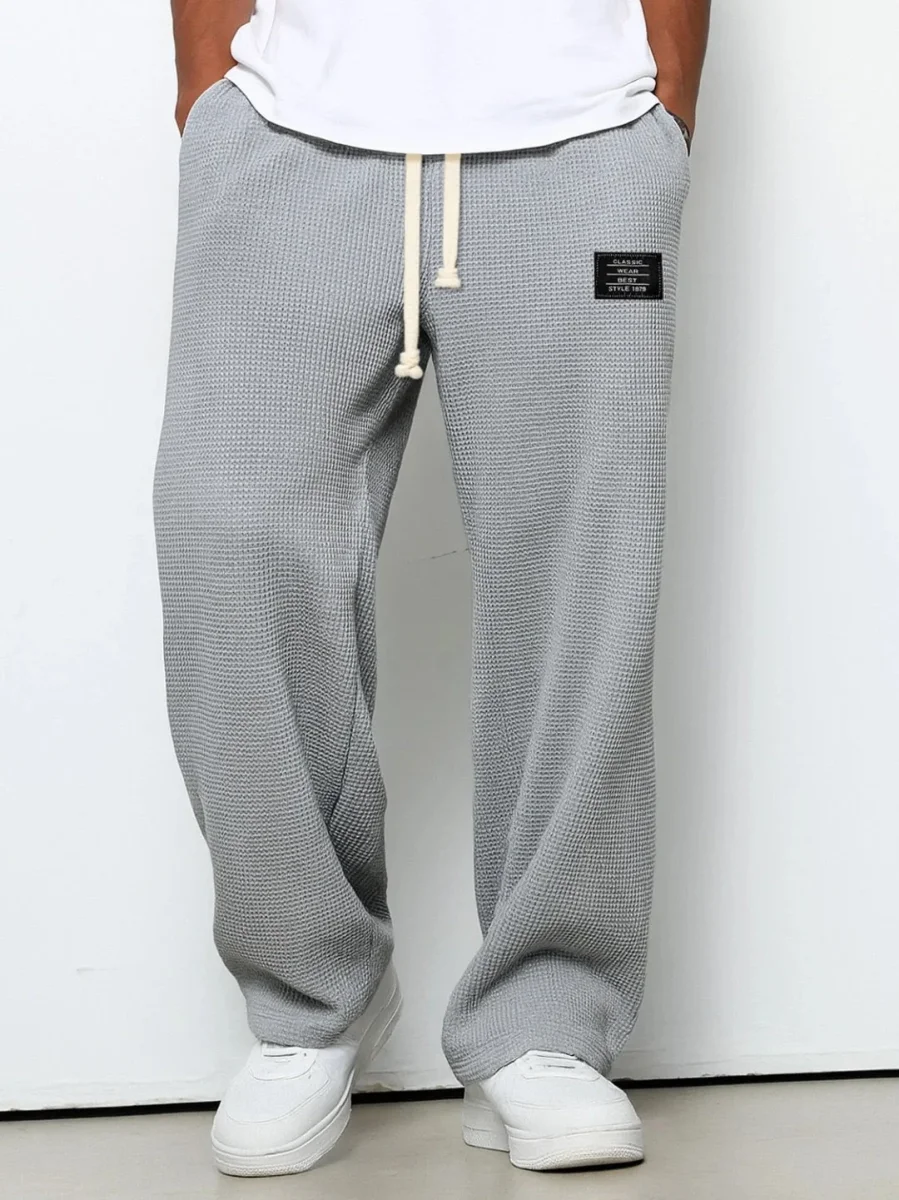Samuel | Pantalones de pierna ancha con cintura ajustable - Imagen 4