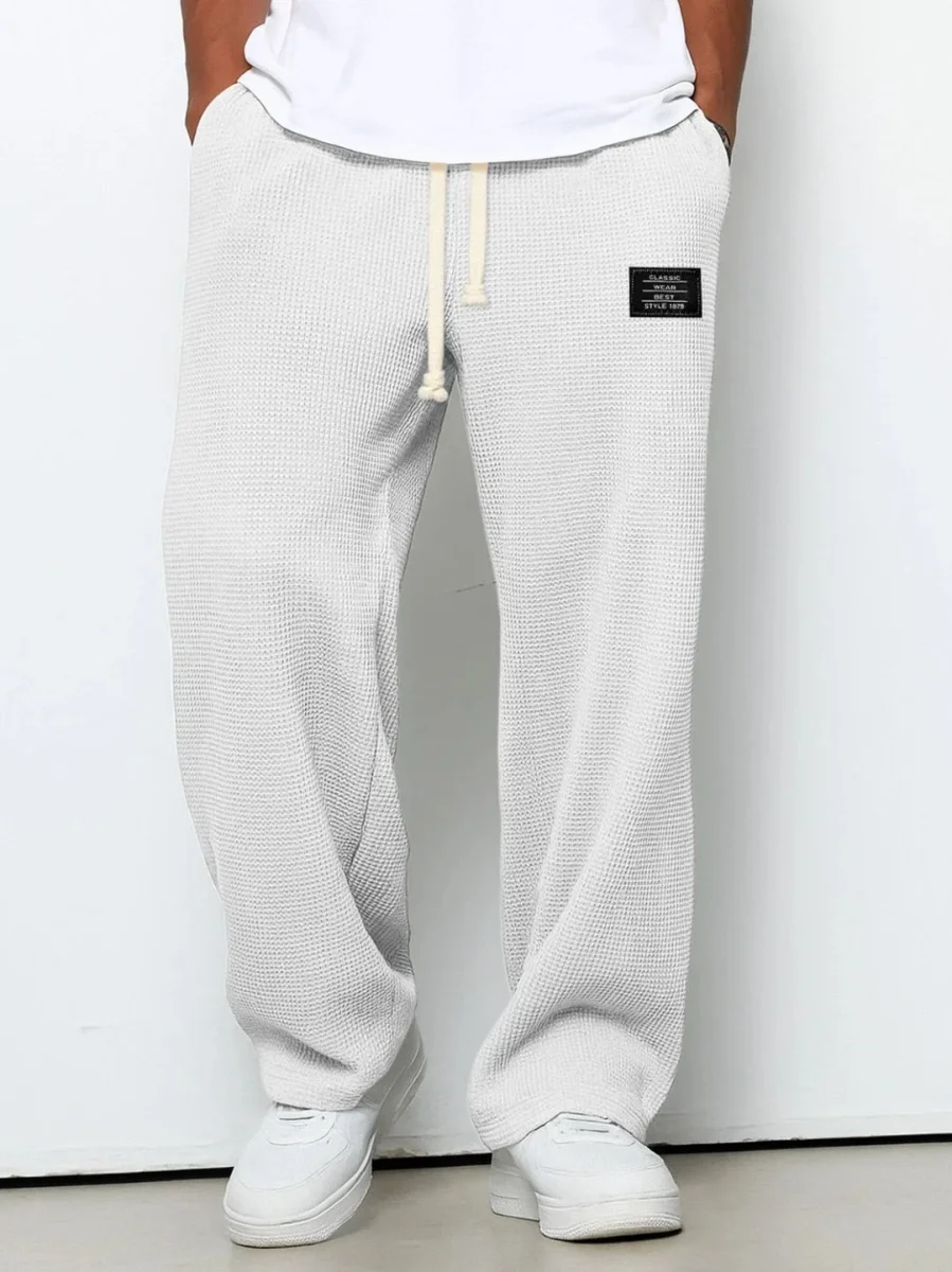 Samuel | Pantalones de pierna ancha con cintura ajustable - Imagen 3