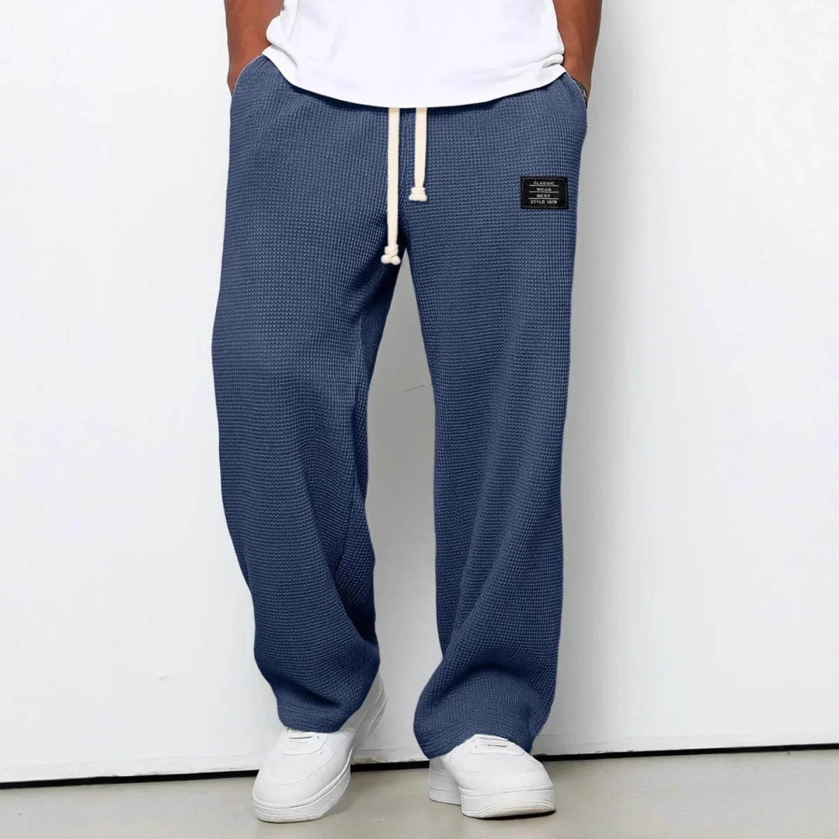 Samuel | Pantalones de pierna ancha con cintura ajustable - Imagen 7
