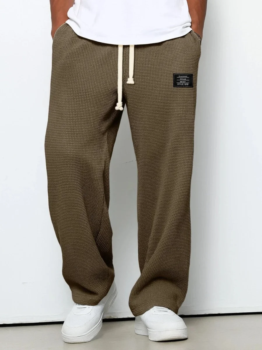 Samuel | Pantalones de pierna ancha con cintura ajustable - Imagen 9