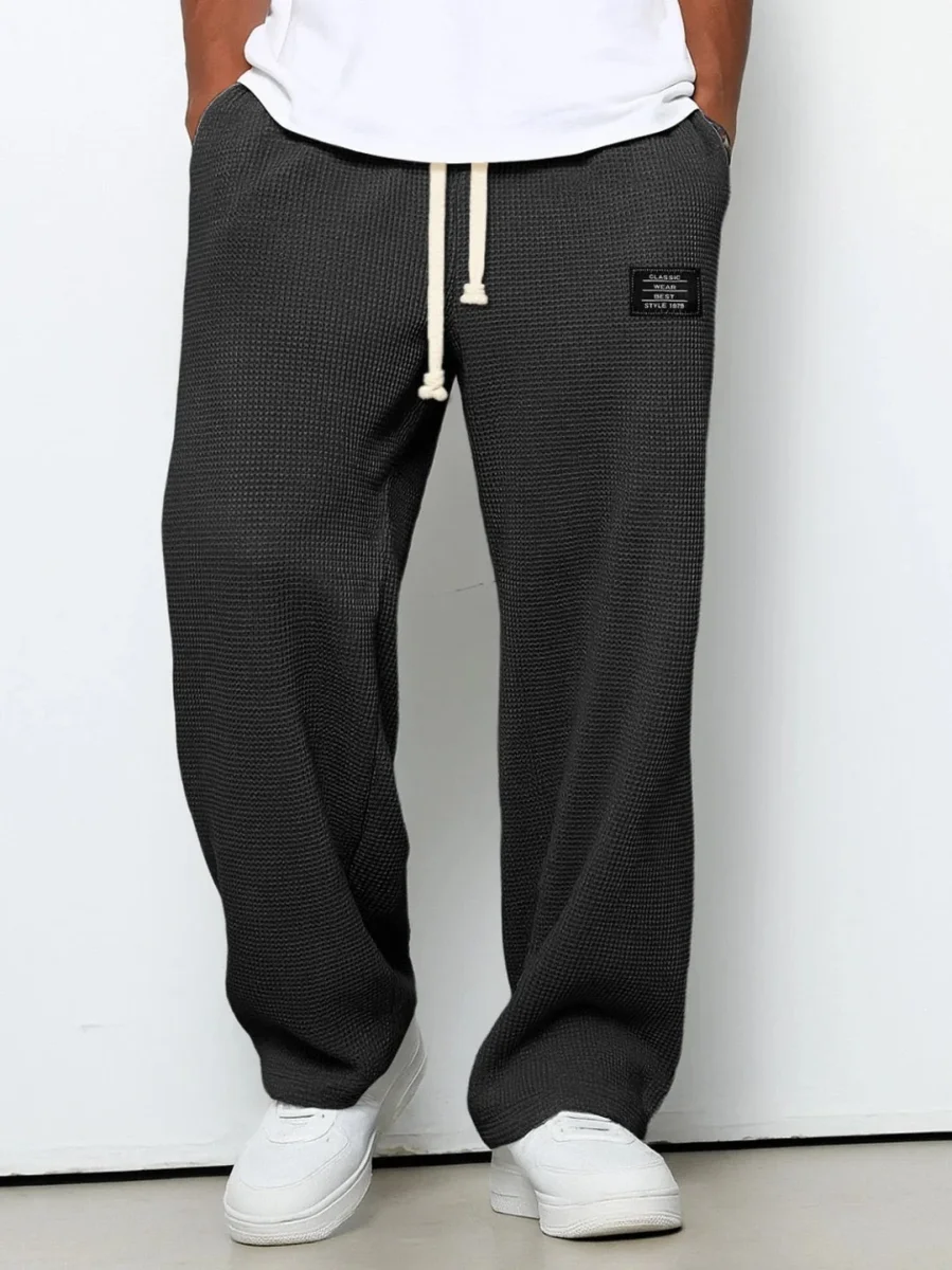 Samuel | Pantalones de pierna ancha con cintura ajustable - Imagen 8