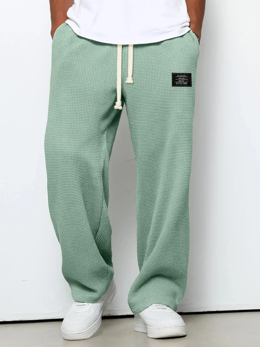 Samuel | Pantalones de pierna ancha con cintura ajustable - Imagen 6