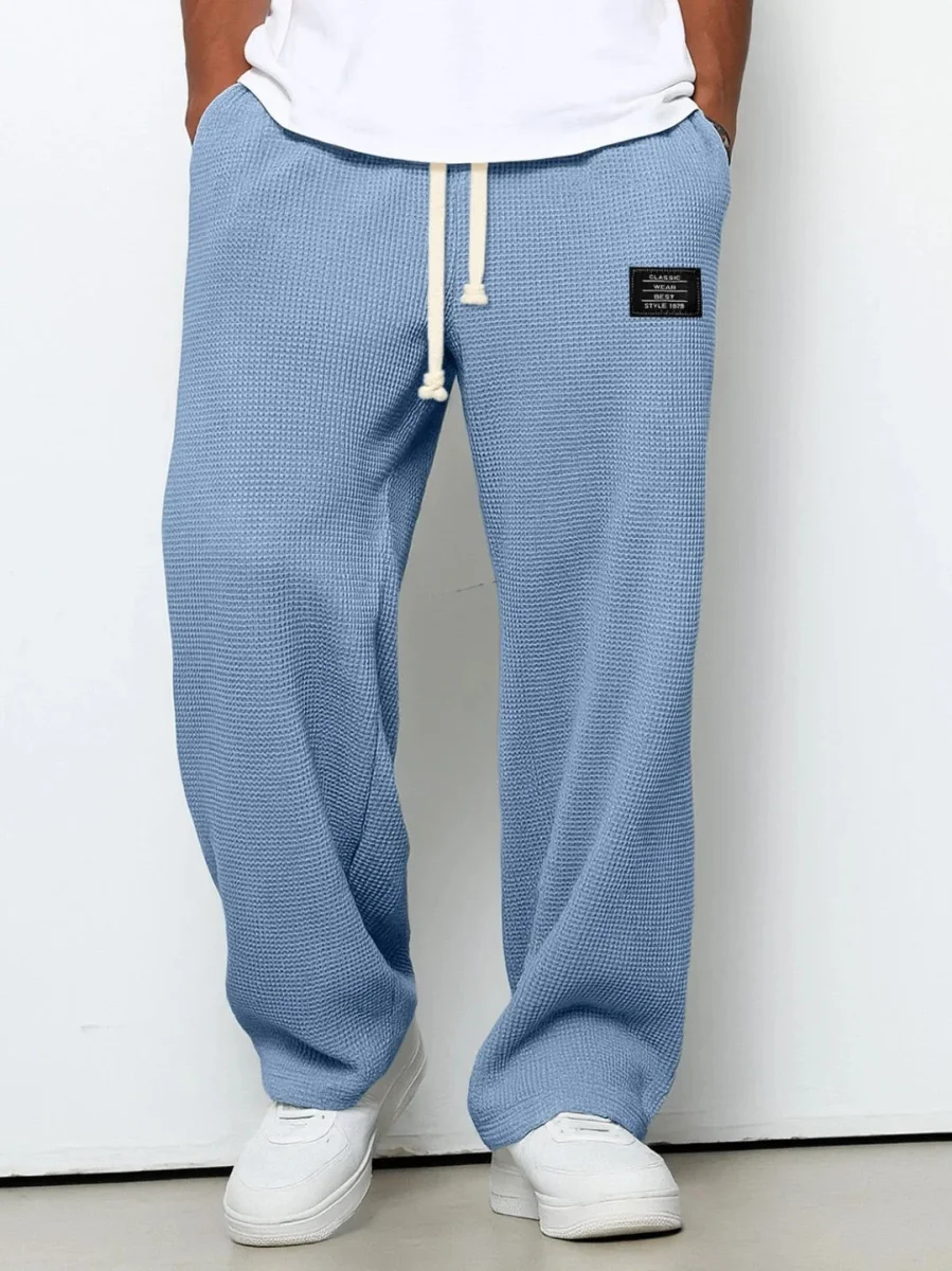 Samuel | Pantalones de pierna ancha con cintura ajustable - Imagen 2