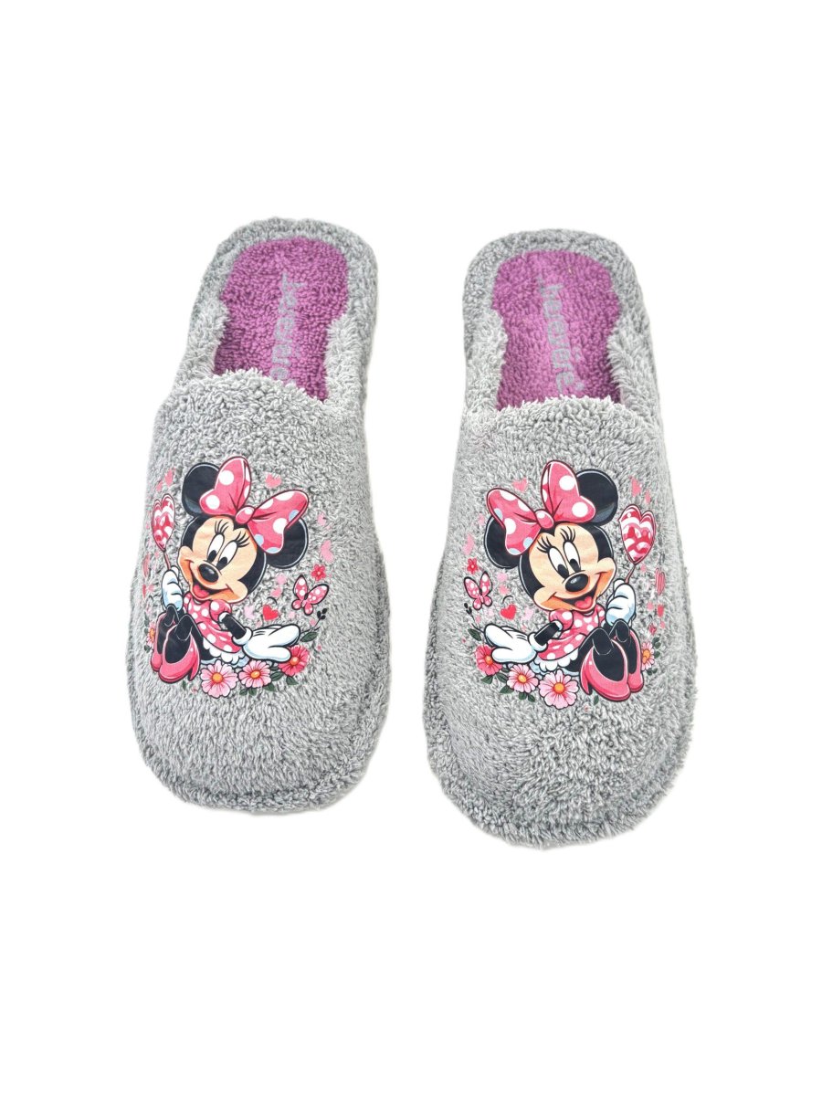 Zapatilla de casa cerrada de toalla con adorno de Mickey Mouse - Imagen 2
