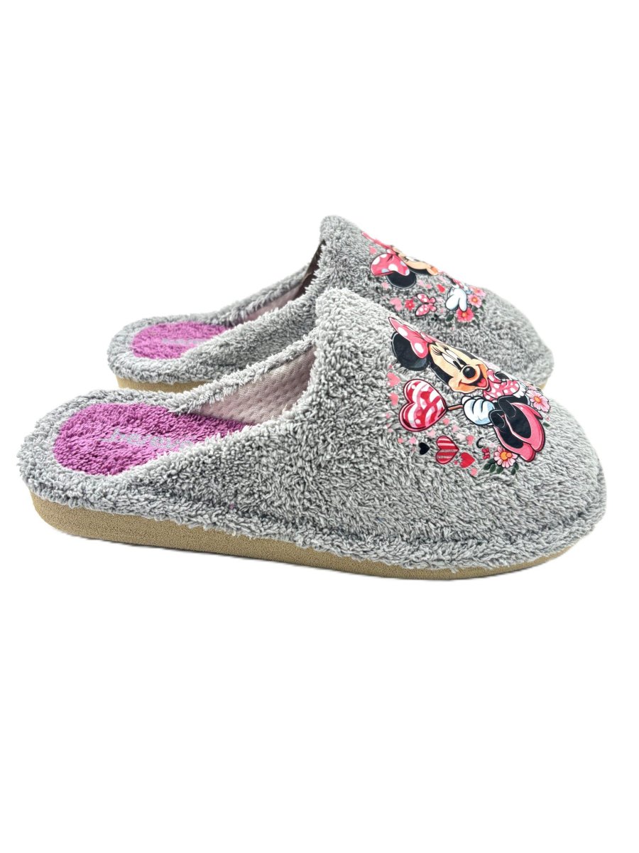 Zapatilla de casa cerrada de toalla con adorno de Mickey Mouse - Imagen 3