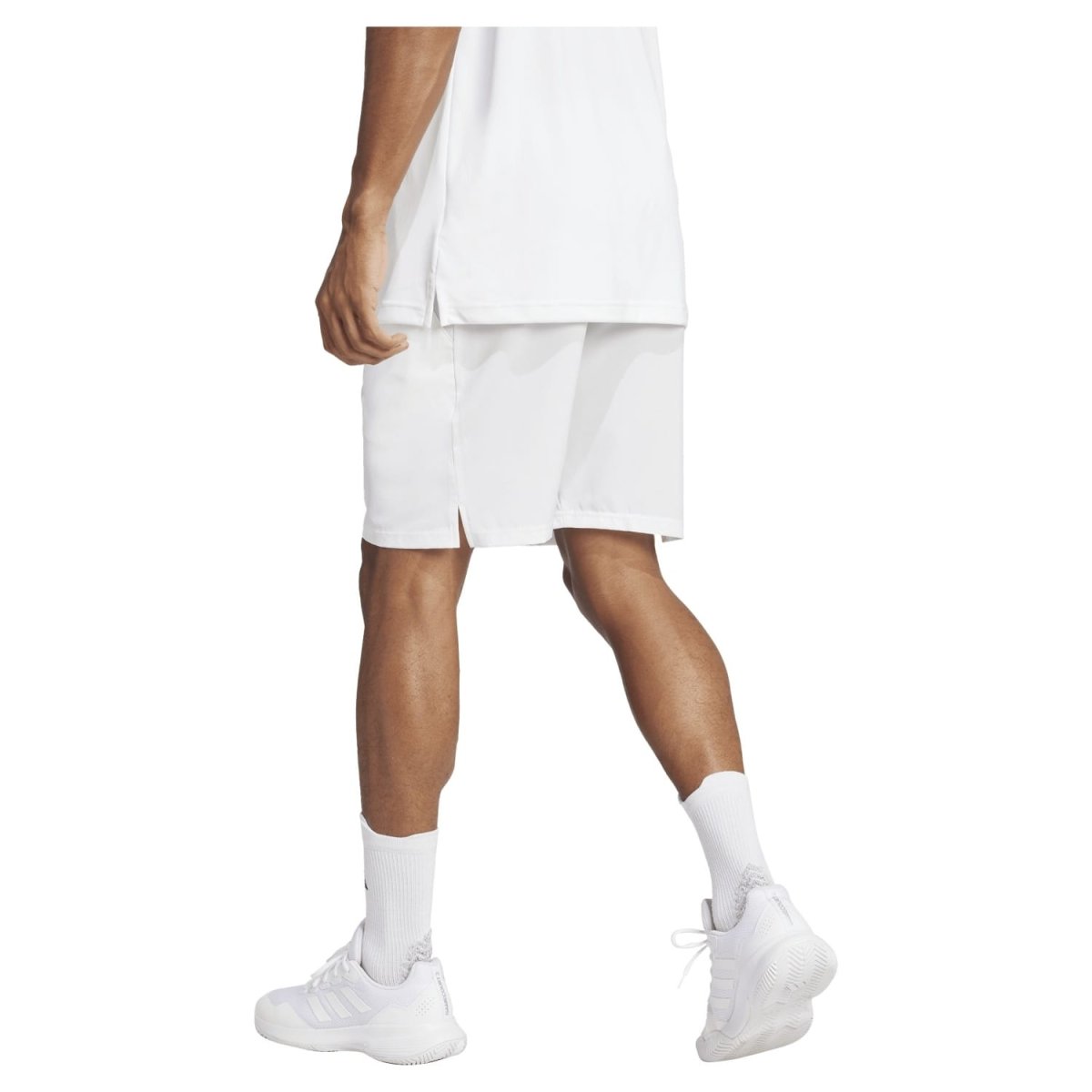 Pantalon Corto Adidas Club Sw Blanco 2026 - Imagen 3