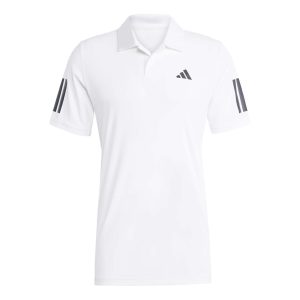Polo Adidas Club 3STR Blanco 2026