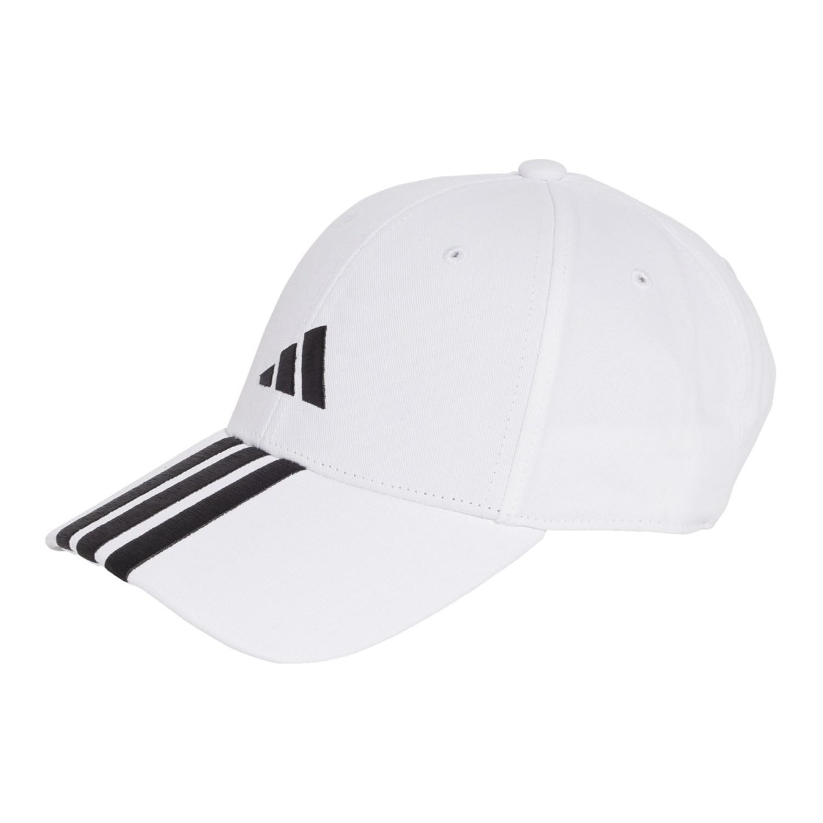 Gorra Adidas Bball 3s NL Blanco Logo Negro - Imagen 2