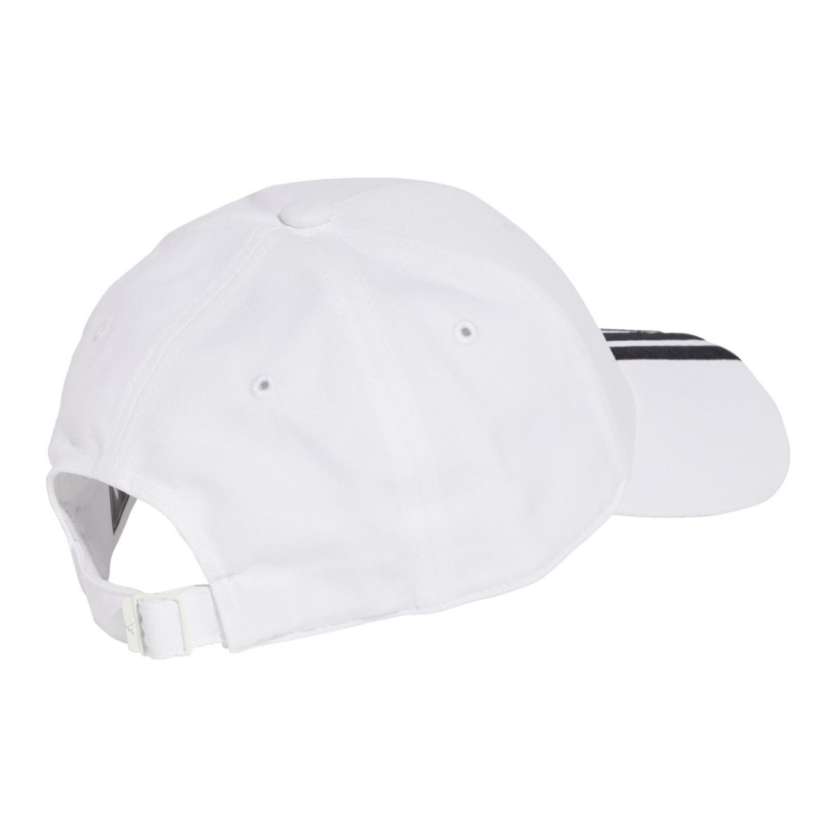 Gorra Adidas Bball 3s NL Blanco Logo Negro - Imagen 3