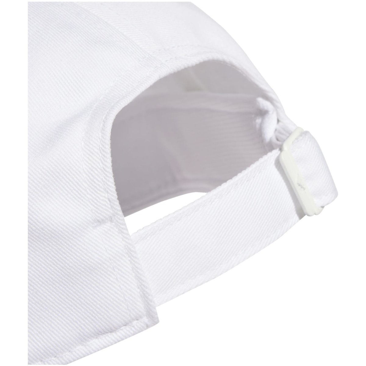 Gorra Adidas Bball 3s NL Blanco Logo Negro - Imagen 4