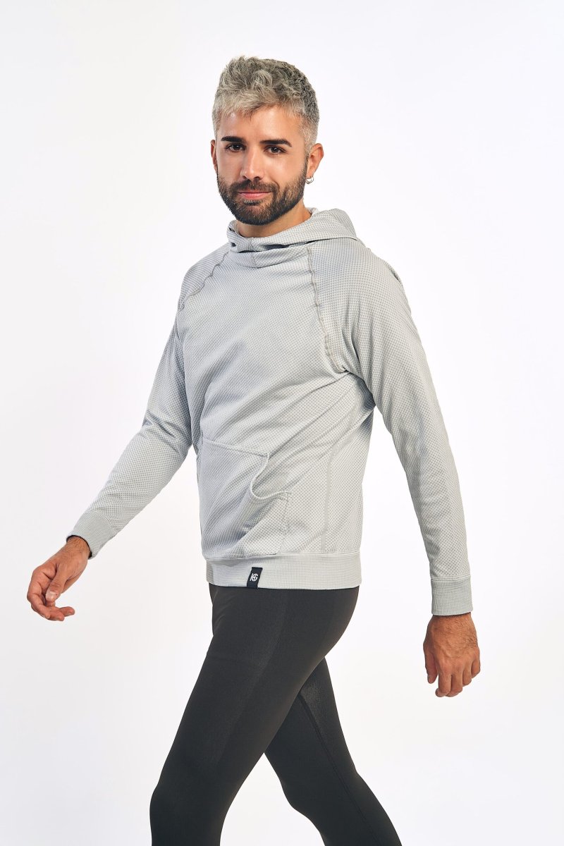 JOTUN · Sudadera seamless con capucha para outdoor e invierno | Blanco hueso - Imagen 2