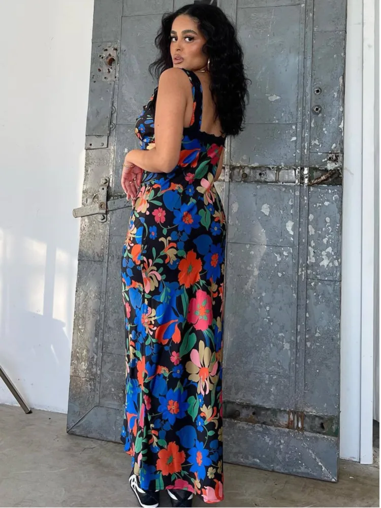 Vestido Azucena™ Largo y Floral - Imagen 4