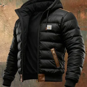 Jason | Chaqueta Acolchada Negra