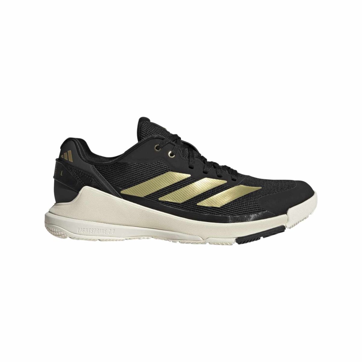 Zapatillas Adidas Crazyquick Ls Padel M Negro/Oro 2026 - Imagen 2