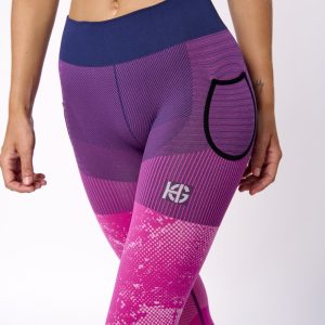 KINSKY · Malla larga termorreguladora para invierno y montaña | Fucsia