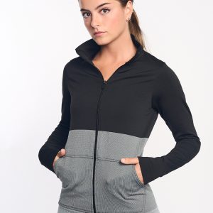 KOMI · Chaqueta técnica termorreguladora para invierno y outdoor | Negro/gris