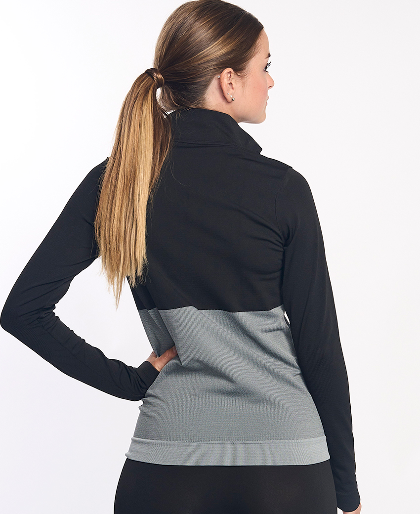 KOMI · Chaqueta técnica termorreguladora para invierno y outdoor | Negro/gris - Imagen 3