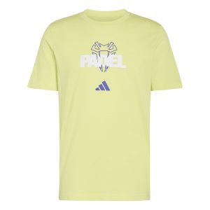 Camiseta Adidas Padel G T Amarillo/Azul 2026