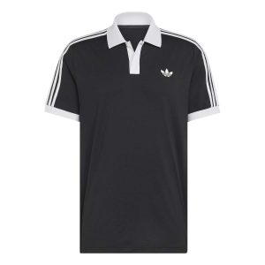 Polo Adidas Classic Negro/Blanco
