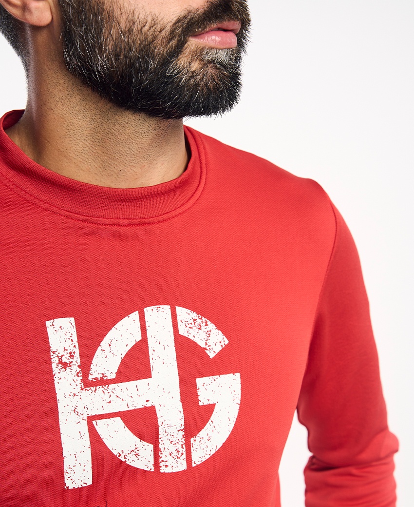 LOBBY · Sudadera seamless termorreguladora para invierno | Rojo - Imagen 5
