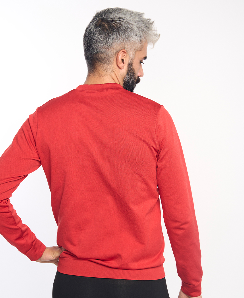 LOBBY · Sudadera seamless termorreguladora para invierno | Rojo - Imagen 3