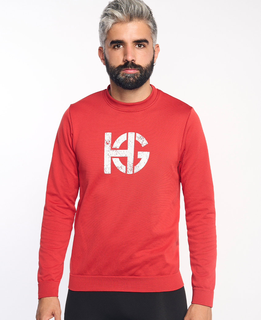 LOBBY · Sudadera seamless termorreguladora para invierno | Rojo - Imagen 2