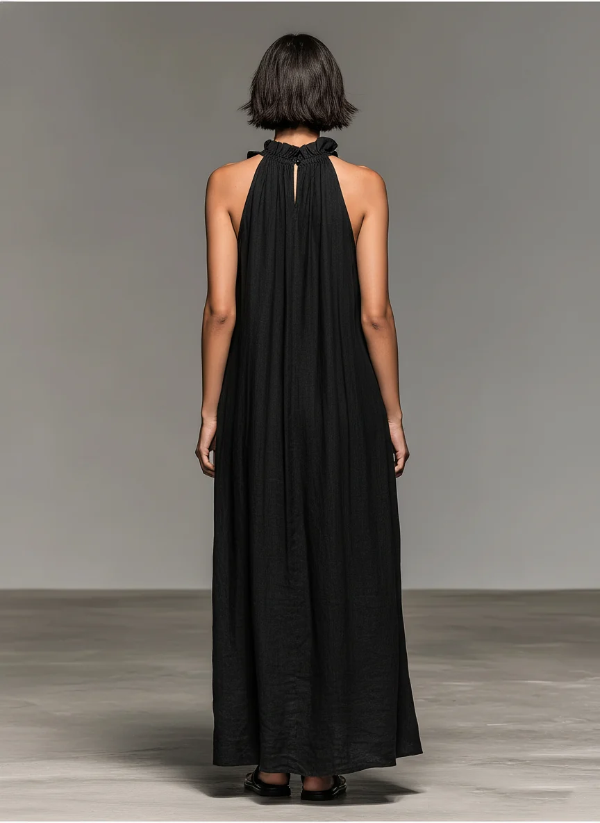 Lua | Vestido Maxi con Bolsillos para Mujer - Imagen 3