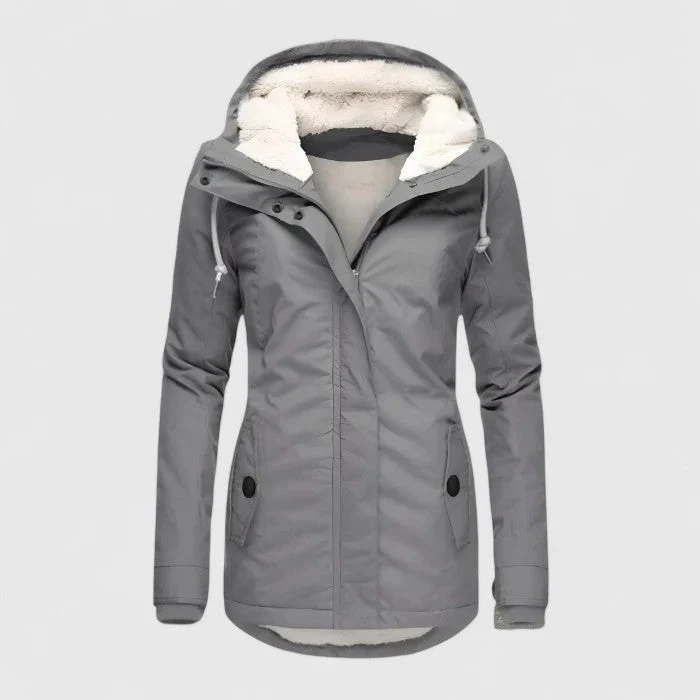 Amélie | Chaqueta de invierno impermeable con capucha - Imagen 7