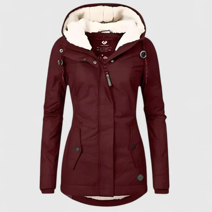 Amélie | Chaqueta de invierno impermeable con capucha - Imagen 5