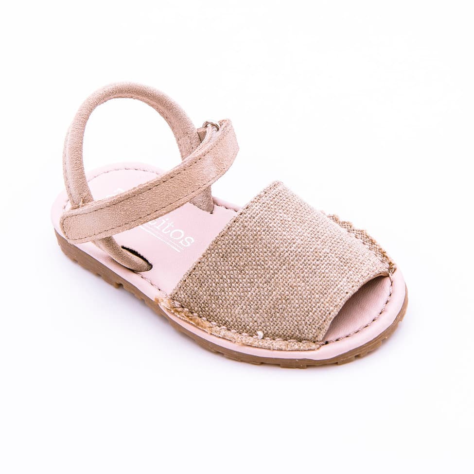 Menorquina Velcro Lino Serraje - Imagen 7