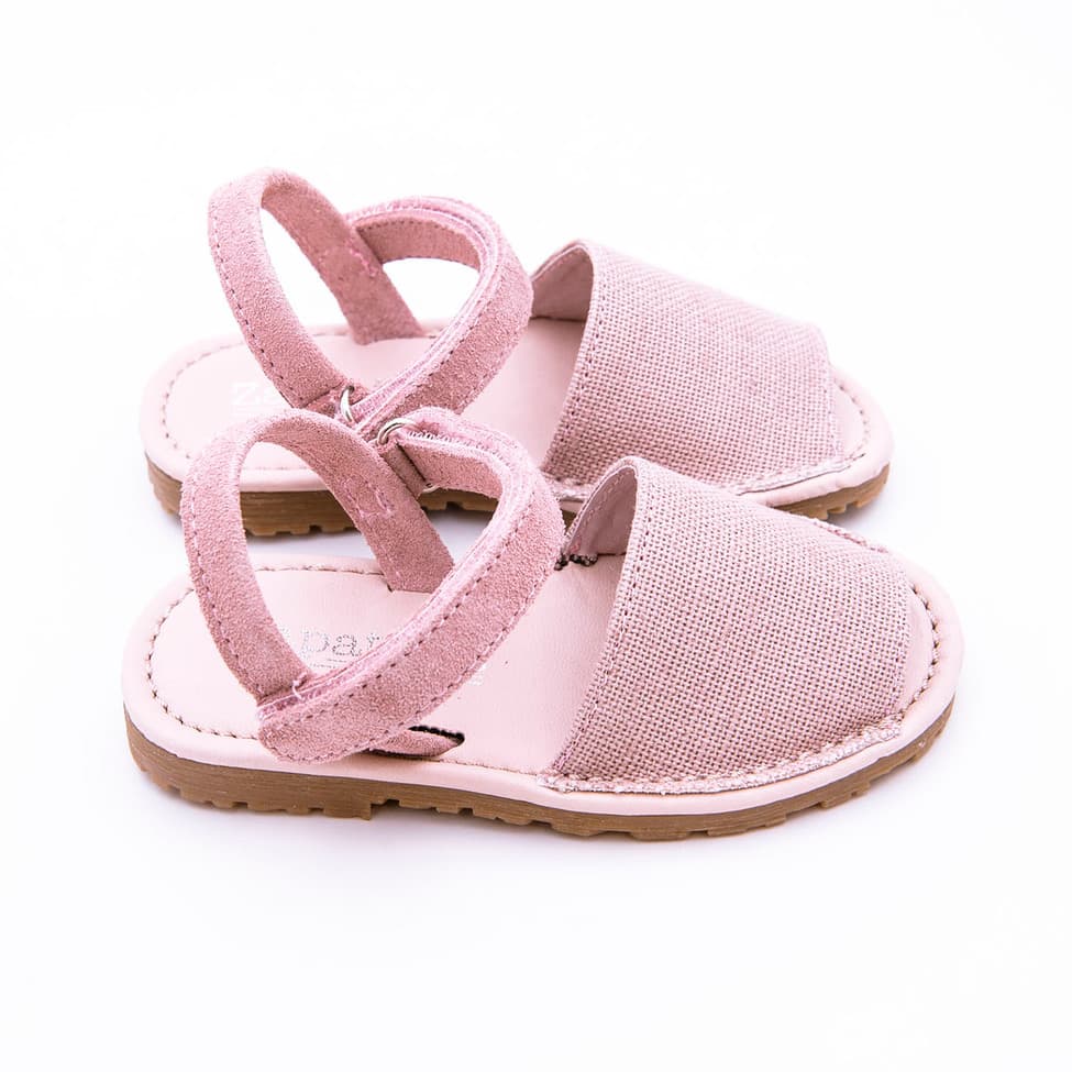Menorquina Velcro Lino Serraje - Imagen 5