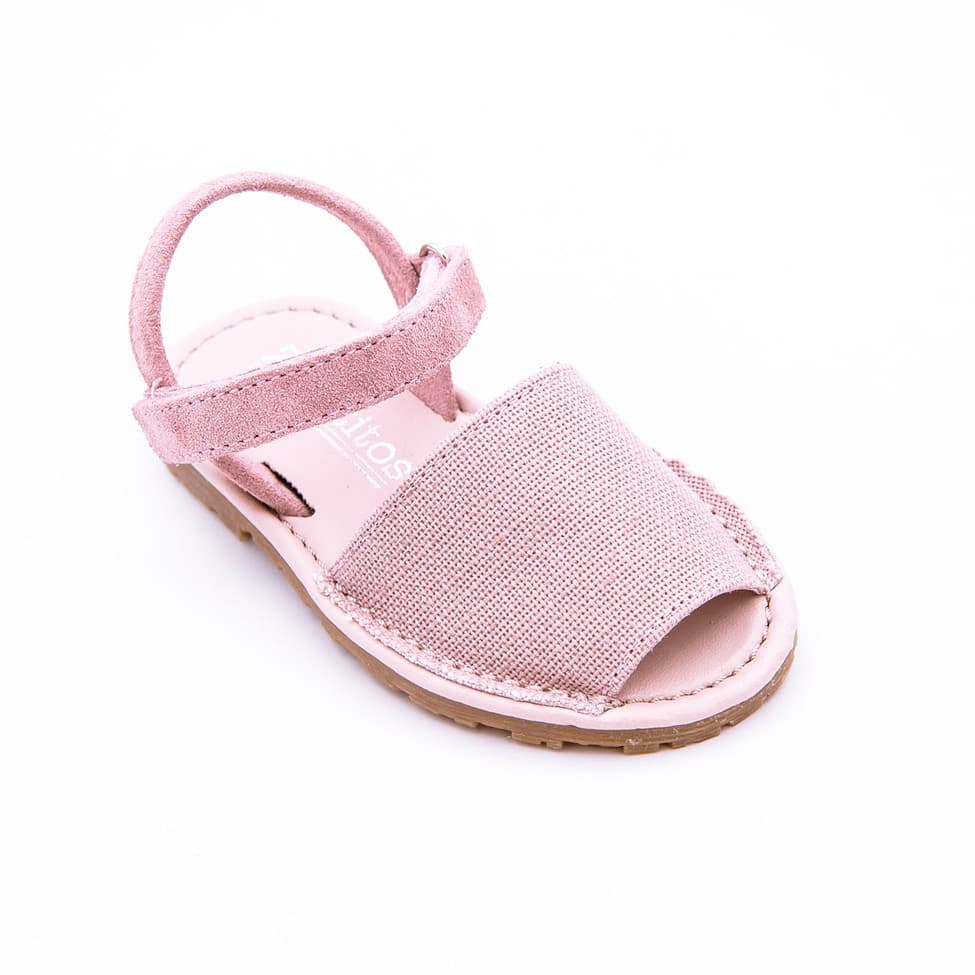 Menorquina Velcro Lino Serraje - Imagen 4