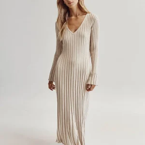 Vestido Zoe™ Elegante con escote en V