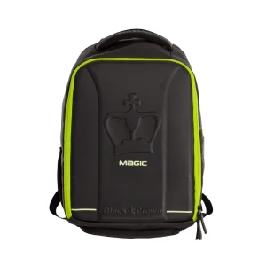 Mochila Black Crown Magic Negro/Amarillo Fluor 2025