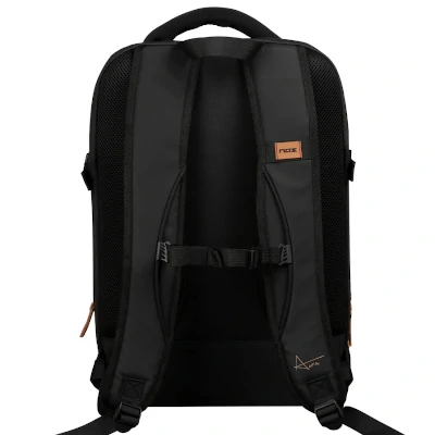 Mochila Nox Luxury Open Series Negro/Marron - Imagen 3