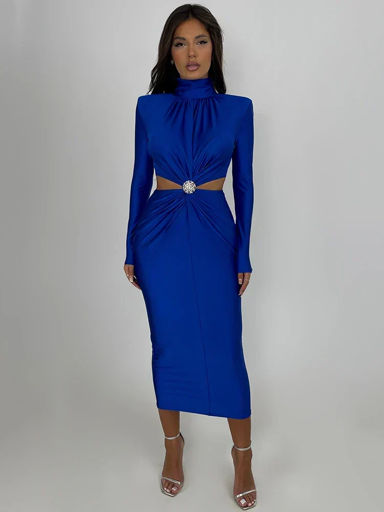 Vestido Pamela™ Elegante con Broche - Imagen 7